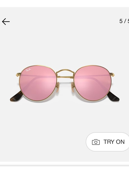 Ray-Ban Accessories - Gold Frame Ray-Ban
RB3447N Round Flat Lenses Sunglasses Pink Lenses